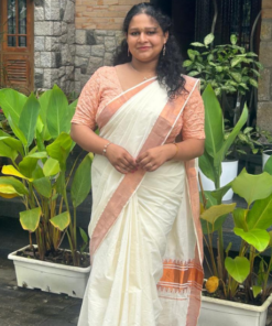 Kerala Printed Set Saree